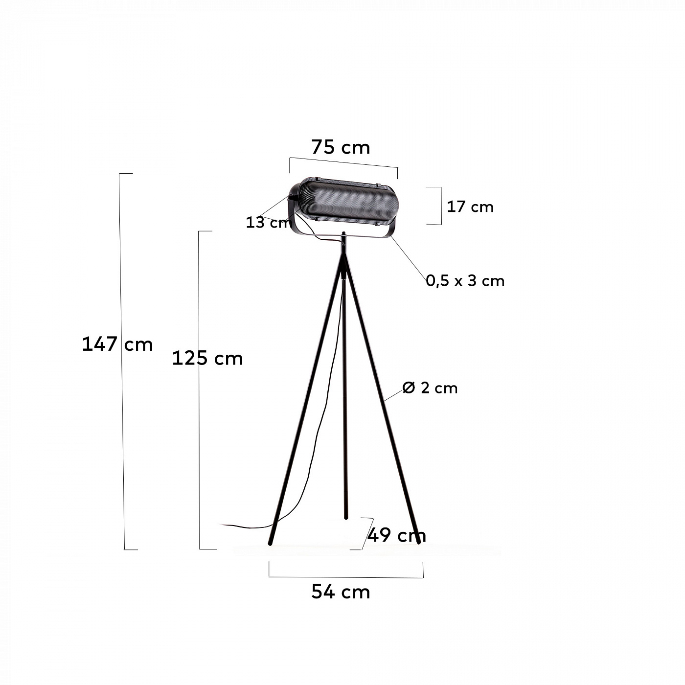 071525 Торшер La Forma Arete  - Вид №3