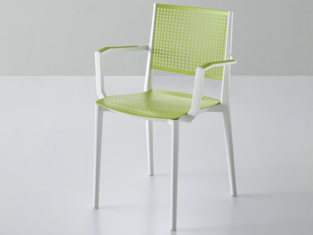 Штабелируемый стул из инженерного пластика с подлокотниками GABER Kalipa ARCH-00059296 - Вид №7