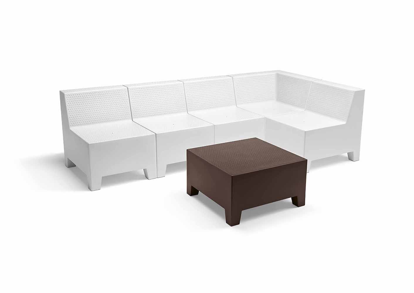 Playa 203 Модульная система сидений, полиэтилен ротационного формования. Линейный модуль. Et al. Playa - Вид №2