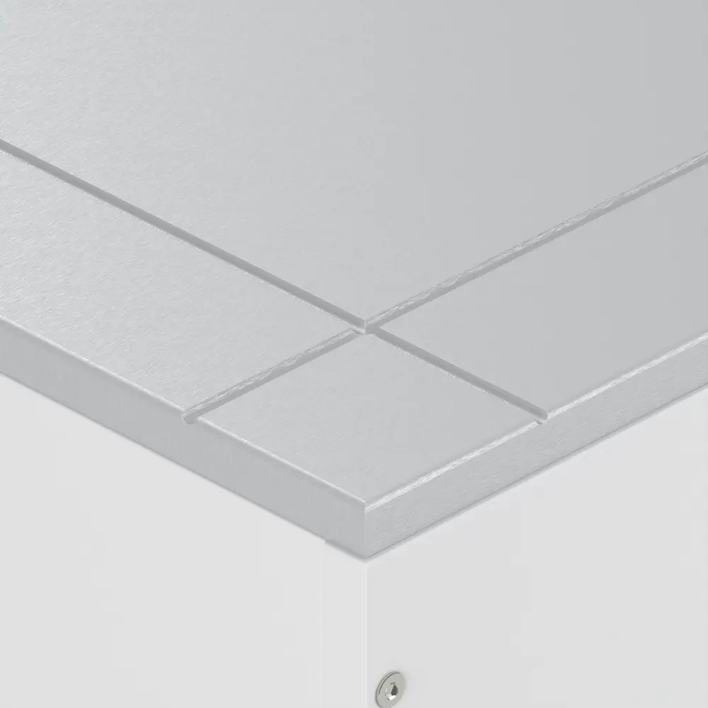 Шкаф навесной Тортора-4 80x67.6x29 см ЛДСП цвет серый 82560359 STLM-2119362 Santreyd - Вид №5