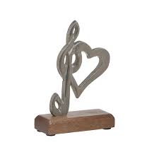 3870357.0137 ДЕКОР НАСТОЛЬНЫЙ MUSIC HEART TO4ROOMS