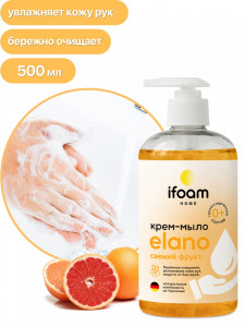 90657665 Крем-мыло ELANO Свежий фрукт 770503 0.5 л STLM-0325503 IFOAM