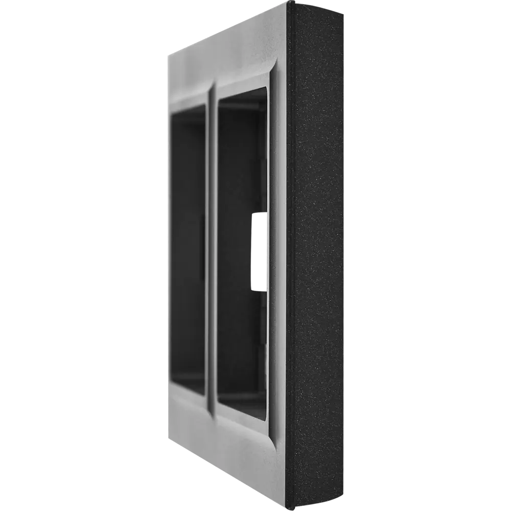 Рамка IEK Brite-2 для розеток и выключателей в черном цвете 87761336 STLM-1363264 - Вид №1