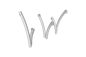 FSRT106 Подставка для велосипедов в саду  Forms-surfaces