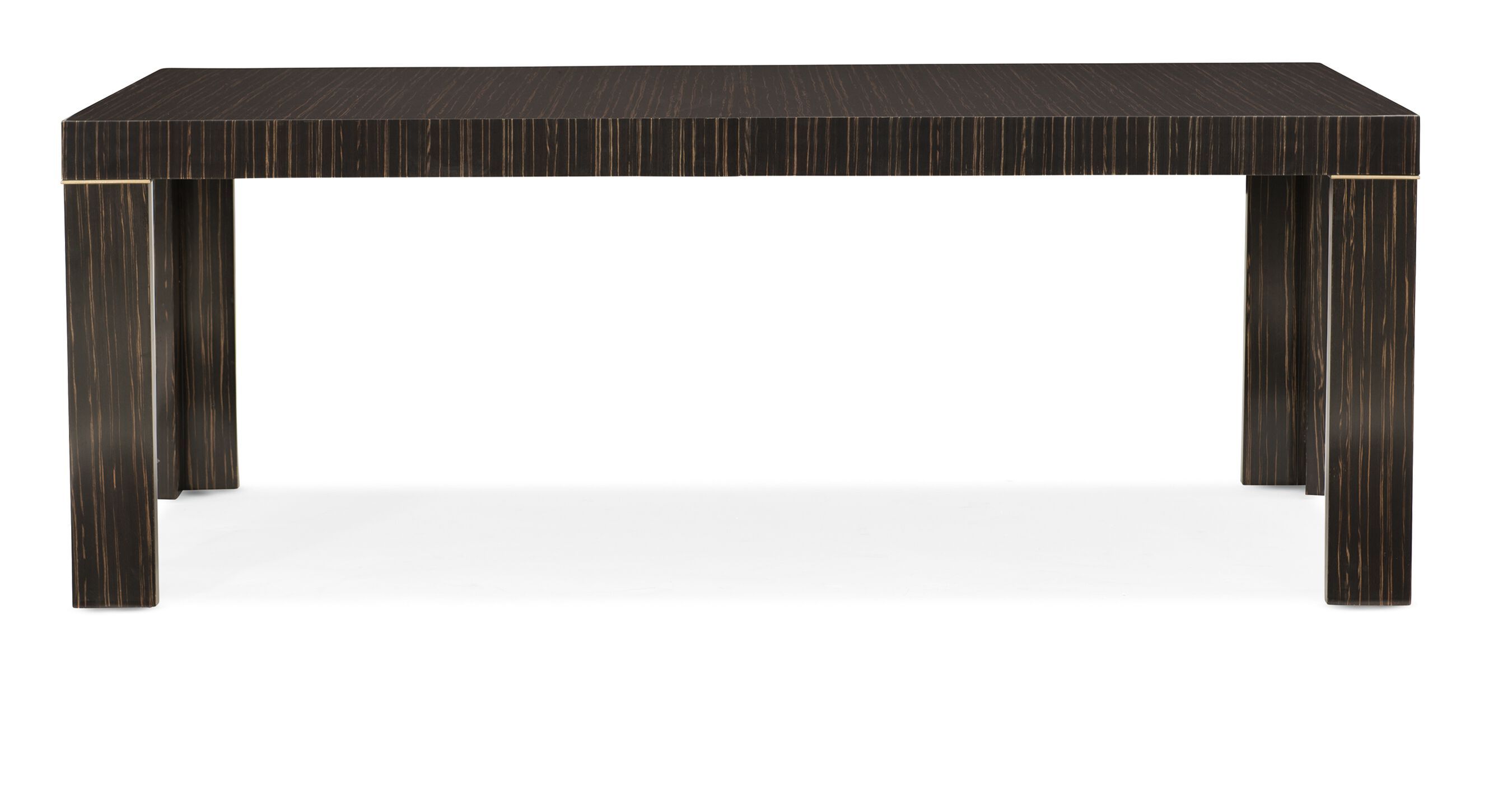Прямоугольный обеденный стол из черного дерева Caracole Edge ARCH-00136606 - Вид №3