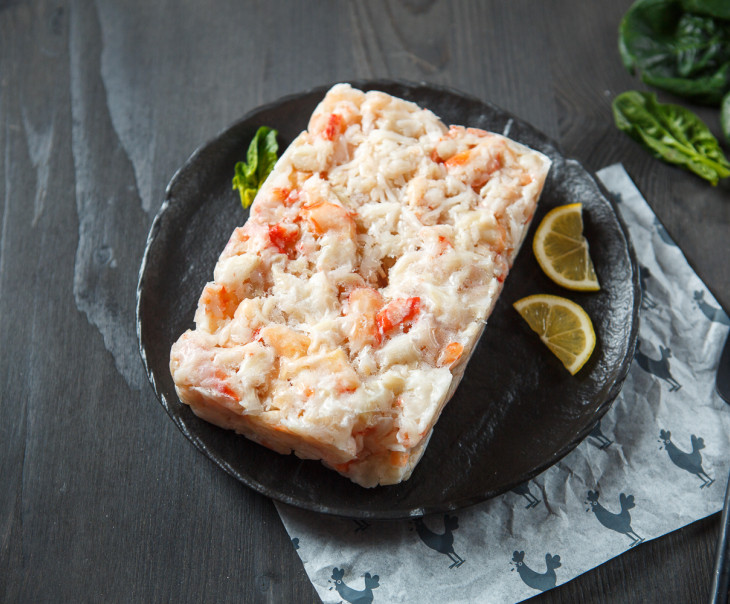 8642 Мясо краба Камчатского синего (Роза салатная) Магаданские Морепродукты Вкусляндия  - Вид №1