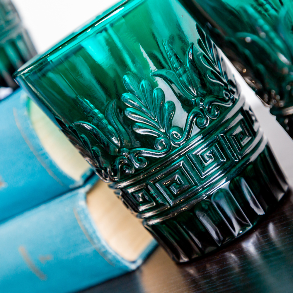 21091719 Комплект стаканов «Хлоя» (6 штук, бирюза) Object Desire Светский прием  - Вид №7