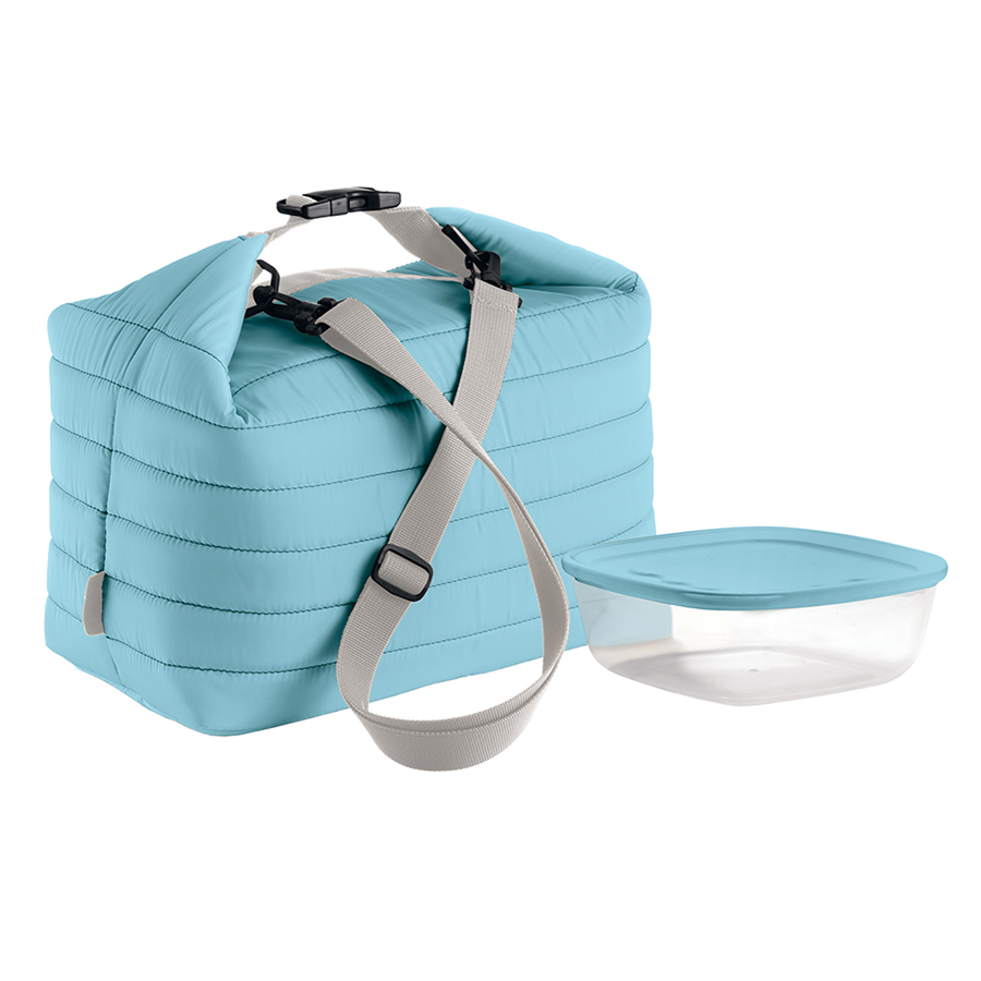 032903134 Набор из термосумки и контейнера handy, 3 л, голубой Guzzini 