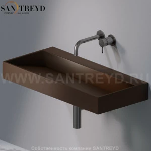 L011T1RPV4.107 Подвесная раковина настенная прямоугольная A. e T. Italia P35