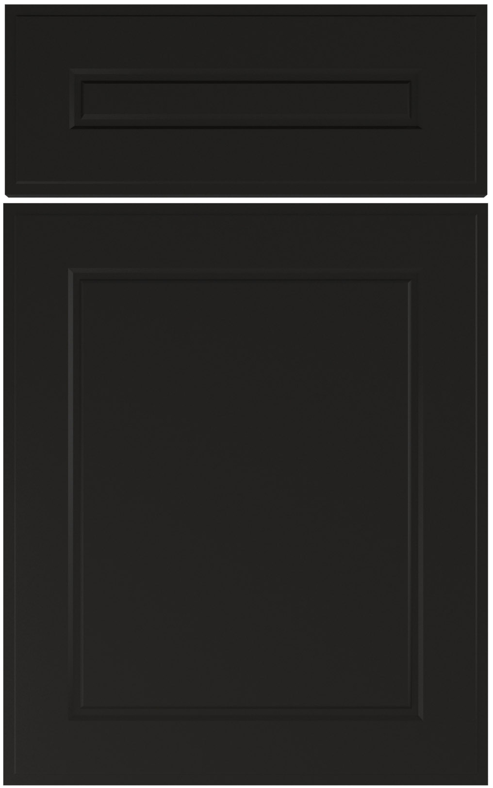 Фасады для кухни Классика Фрезеровка «Петергоф» Черный грифельный №300 SIDAK SIST3630-9854