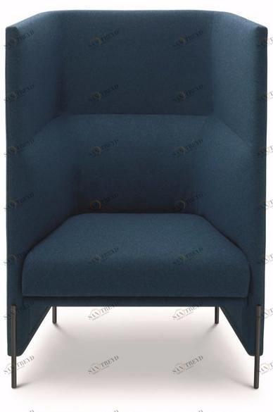 arflex Мягкое кресло из ткани с высокой спинкой Algon sun-id-1352098