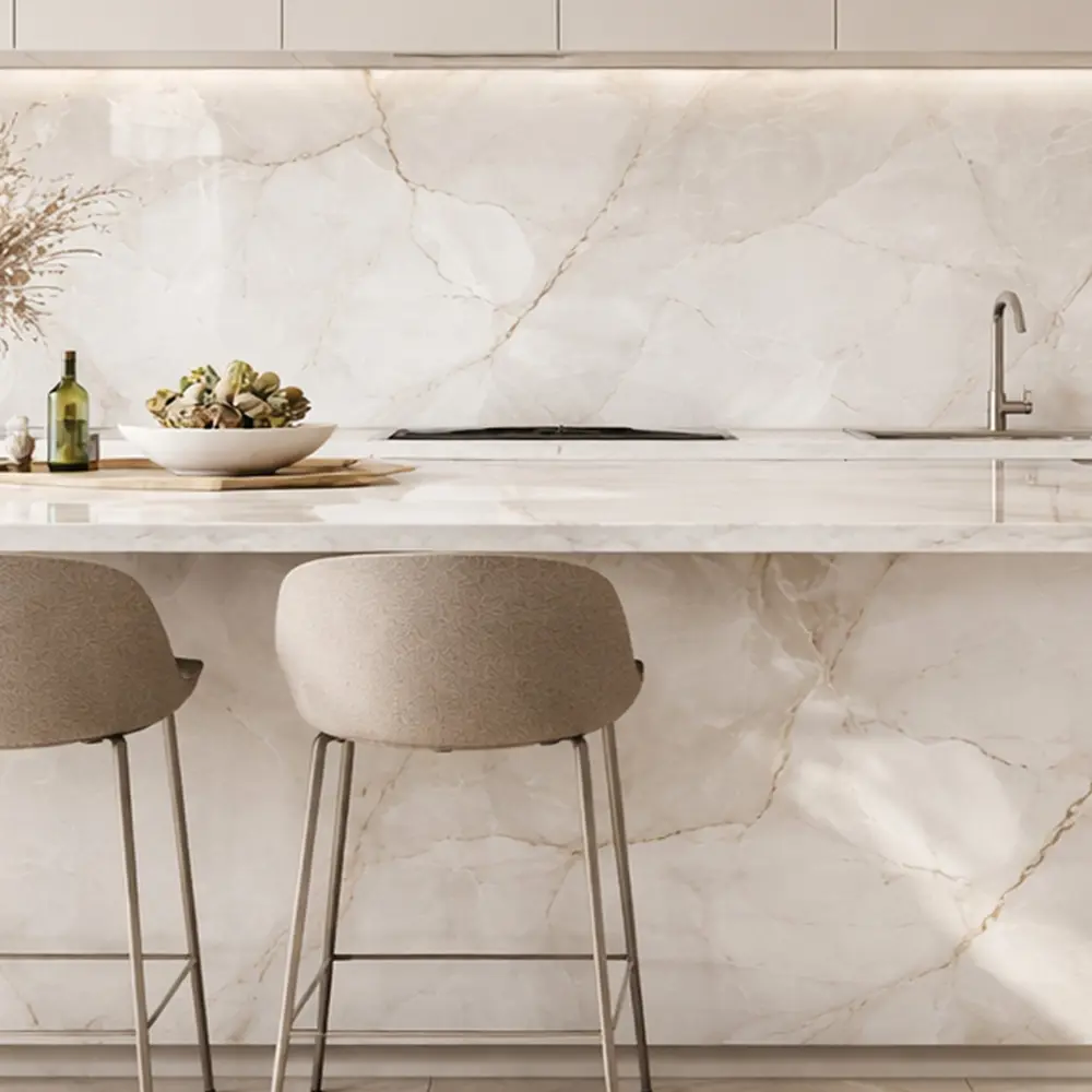 Глазурованный керамогранит Abgres Onix Mapple 60x120 см 1.44 м² глянцевый цвет бежевый 89461705 STLM-2120748 Santreyd