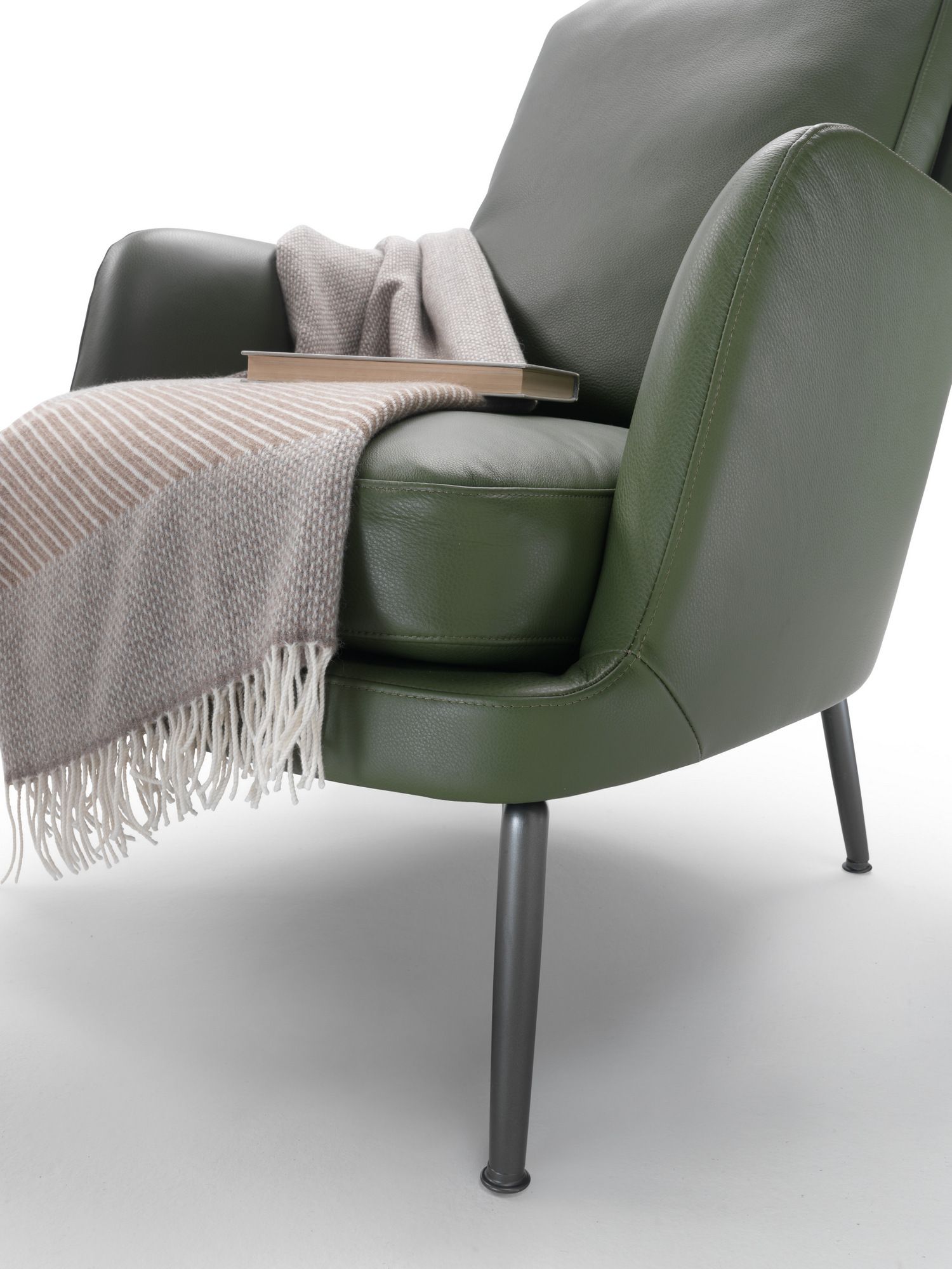 Кожаное кресло с подлокотниками Flexform Marley ARCH-00072711 - Вид №5