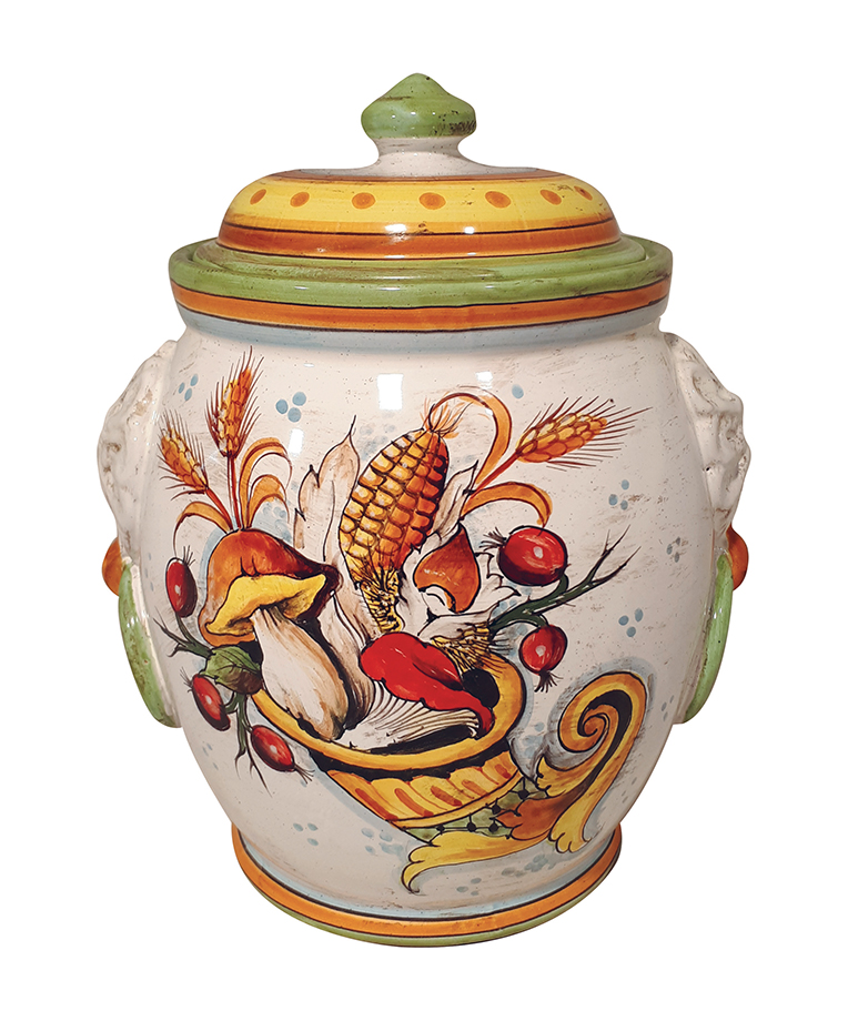 Tifdn24a Tifernoit Баночка из рога изобилия Ceramiche - Вид №1