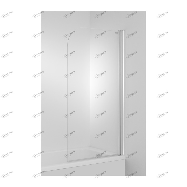 H256425 Душевое ограждения на борт вынны Jika Чехия 