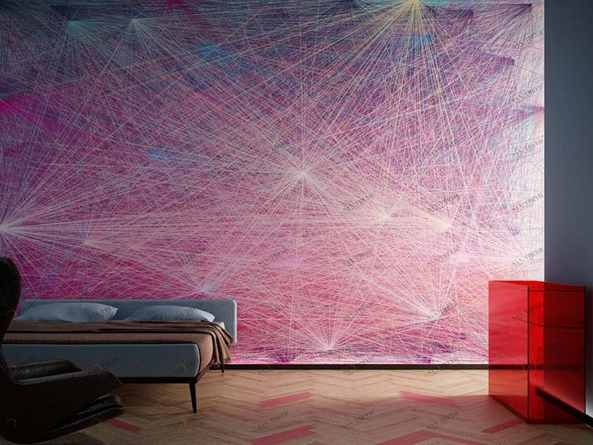 GLAMORA Обои в полоску с цифровой печатью Digiscape Hl201a