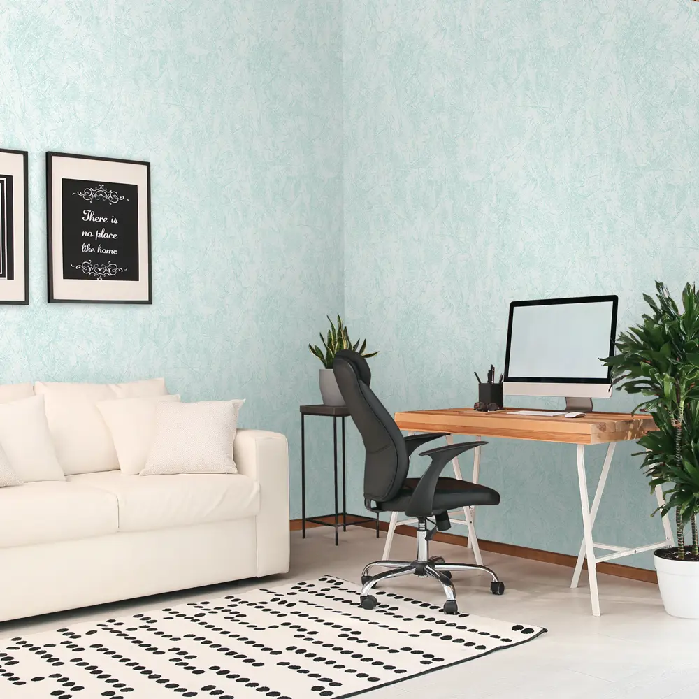 Обои под покраску флизелиновые Ateliero Метелица голубые 1.06x10 м AT1004-04ОАВ STLM-2108978 - Вид №3