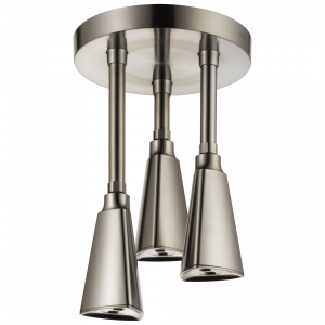 57140-SS H2Okinetic® Подвесная душевая лейка Raincan Delta Faucet Universal Showering Нержавеющая сталь