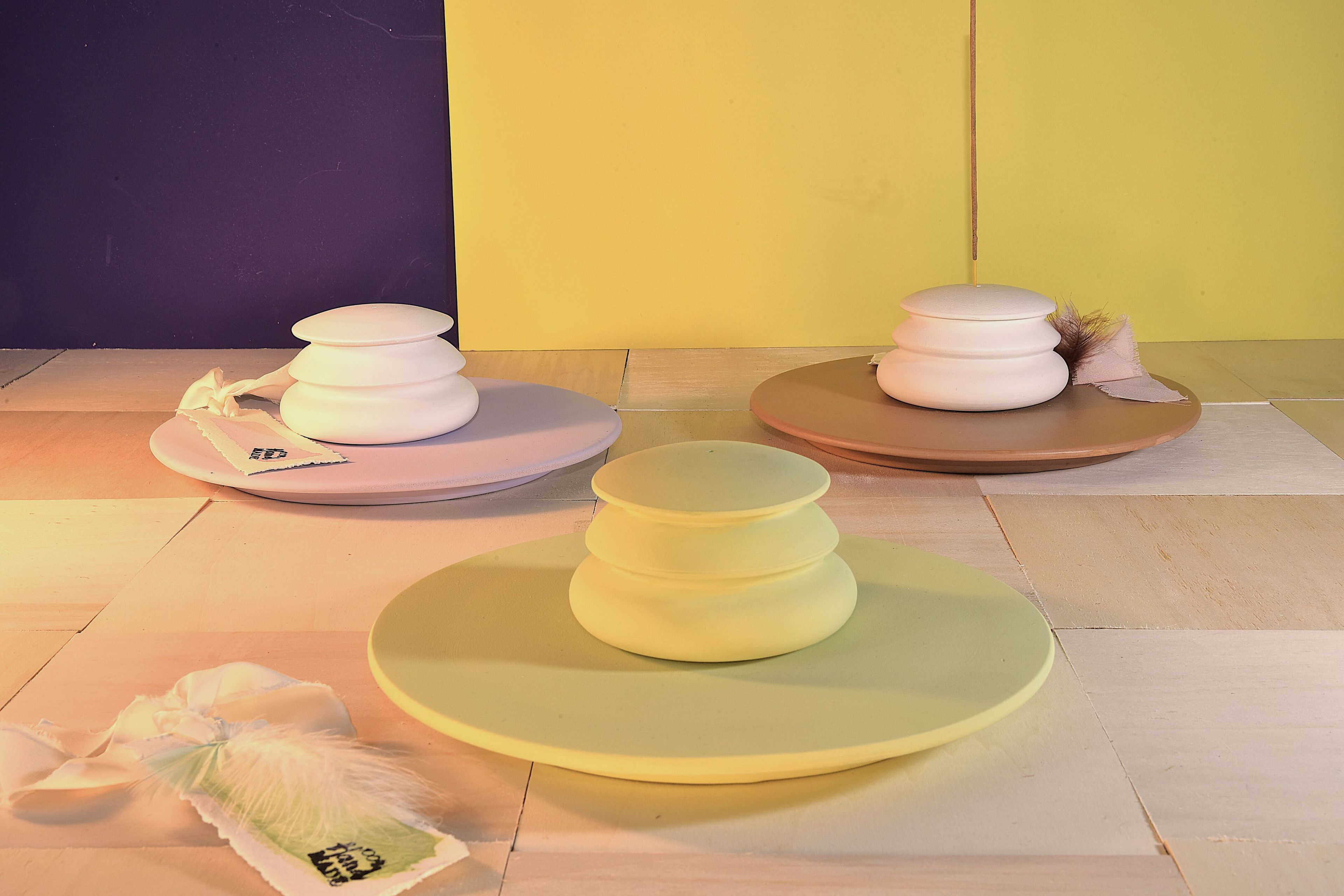 Матовая глазурованная керамическая подставка Muse dell’Abitare воздух ARCH-00070076 - Вид №4