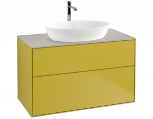 Villeroy&Boch Тумба под раковину Прямоугольная версия F76300HE Finion Sun Matt Lacquer