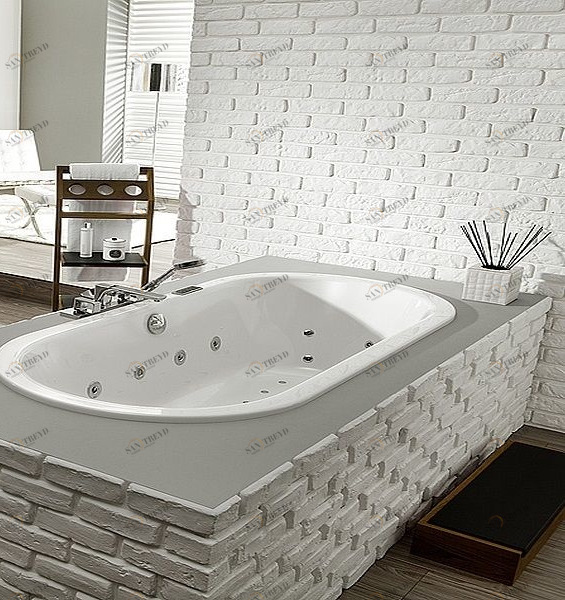 Ванна встраиваемая PHILIPPE STARCK 2 175 см с аэромассажем Deluxe HOESCH 6135