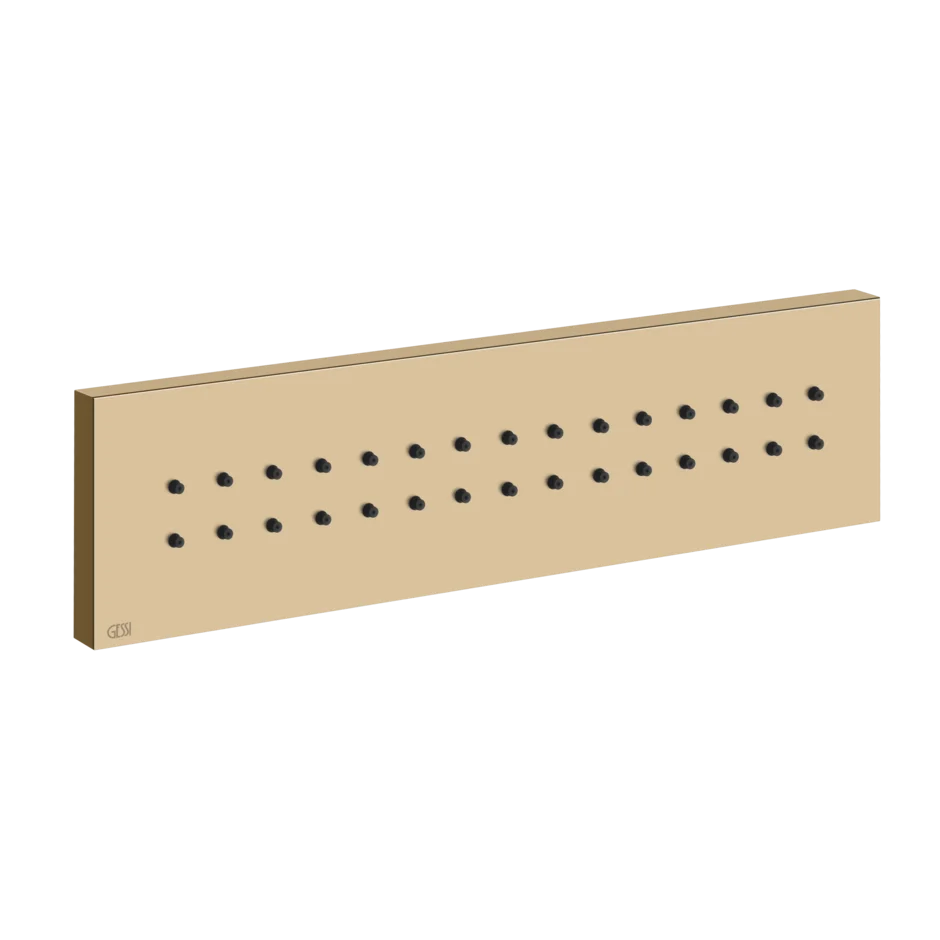 Корпус реактивного двигателя 32975 735 Gessi Inverso ТЕПЛАЯ БРОНЗА PVD 32975735