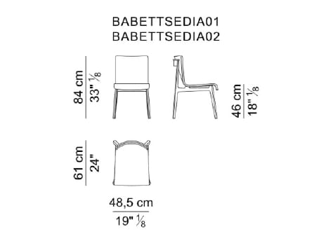 Кожаный стул i 4 Mariani ARCH-00077997 - Вид №8