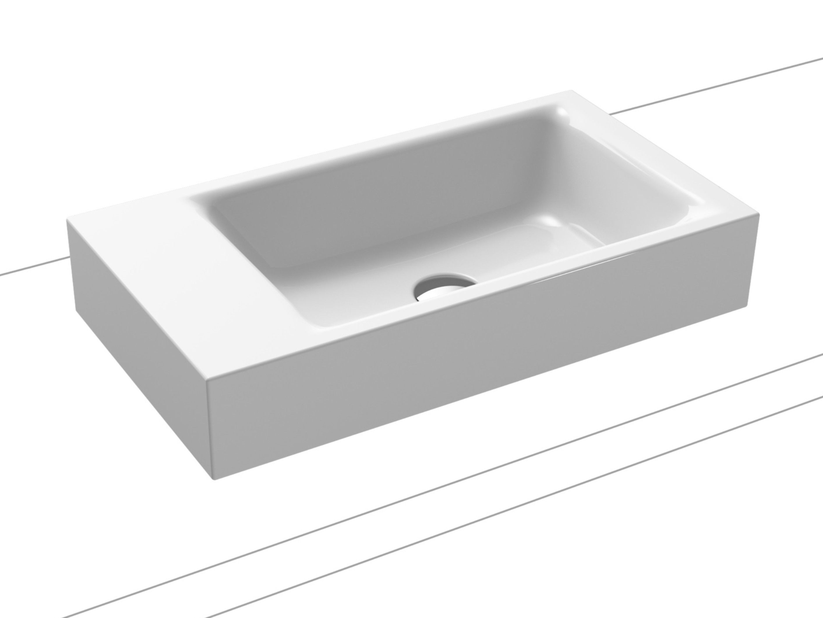 Эмалированная стальная столешница для мытья рук KALDEWEI чистый ARCH-00128202 - Вид №1