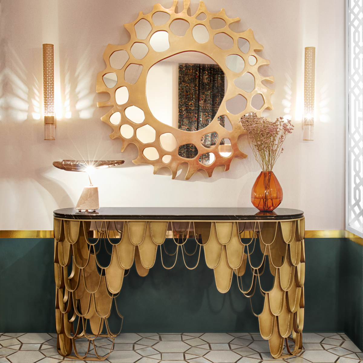 Настенные светильники Cybo Wall Lamp Covethouse BRABBU  - Вид №1