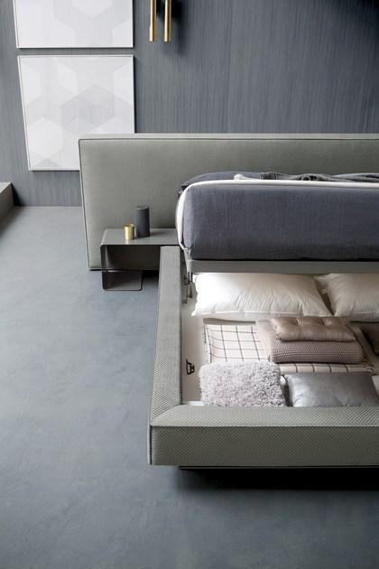 Felis Двуспальная кровать из ткани с мягким изголовьем Bedstories#2 sun-id-1348345 - Вид №6