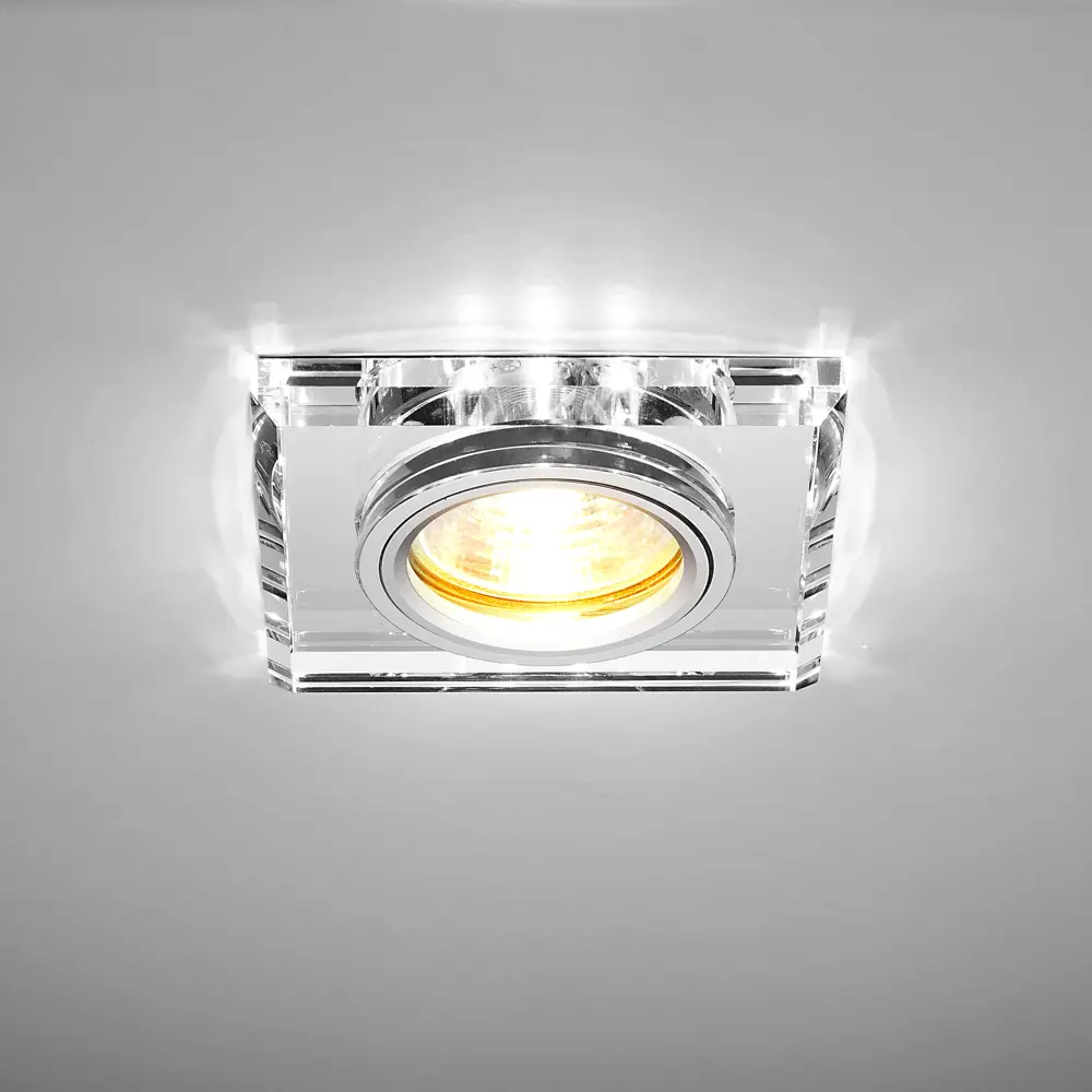 Светильник точечный встраиваемый Bohemia с LED-подсветкой под отверстие 60 мм 2 м² цвет прозрачный 82411465 STLM-2155819 ITALMAC  - Вид №2