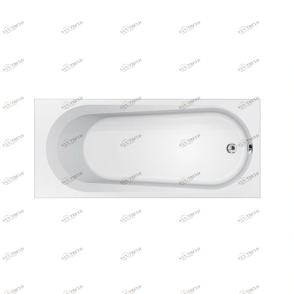 Ванна встроенная Nova 160/70 см с гидро и аэромассажем 2NVA7D6 Gruppo Geromin 