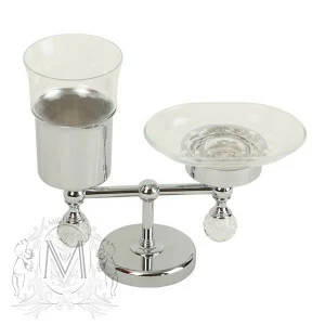 Держатель стакана и мыльницы настольный MIGLIORE Amerida ML.AMR-60.410.CR хром
