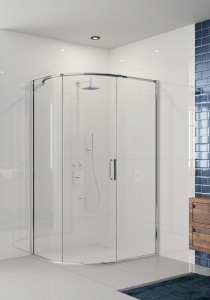 Душевой уголок асимметричный AR81Q1080 L or R Merlyn Arysto Хромированный