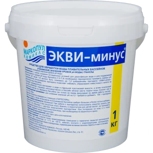 Средство Экви-минус, для понижения рН воды в бассейне 1000 г 13205996 STLM-2064576