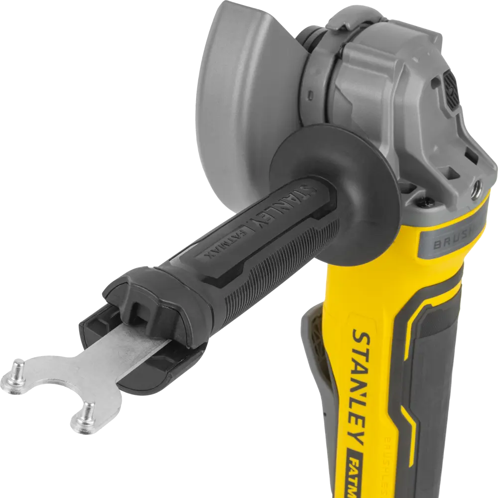 УШМ аккумуляторная бесщеточная Stanley Fatmax SFMCG700B-XJ, 18 В, 125 мм, без АКБ и ЗУ STLM-2110584 - Вид №5