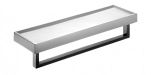 7704  Полка45 см с полотенцедержателем настенный Fantini Rubinetti LINEA