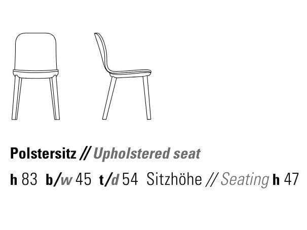 Мягкий стул ZEITRAUM Aeon ARCH-00038854 - Вид №6
