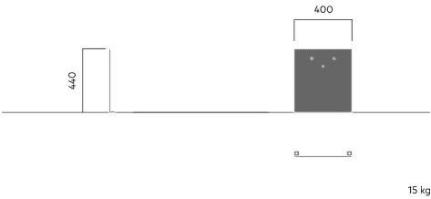 VESTRE Модульная скамья из стали и дерева без спинки Vroom sun-id-1463869 - Вид №17