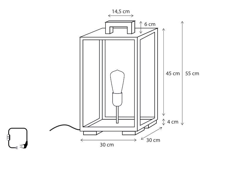 Латунная светодиодная настольная лампа Authentage Lighting Vitrine ARCH-00028574 - Вид №2