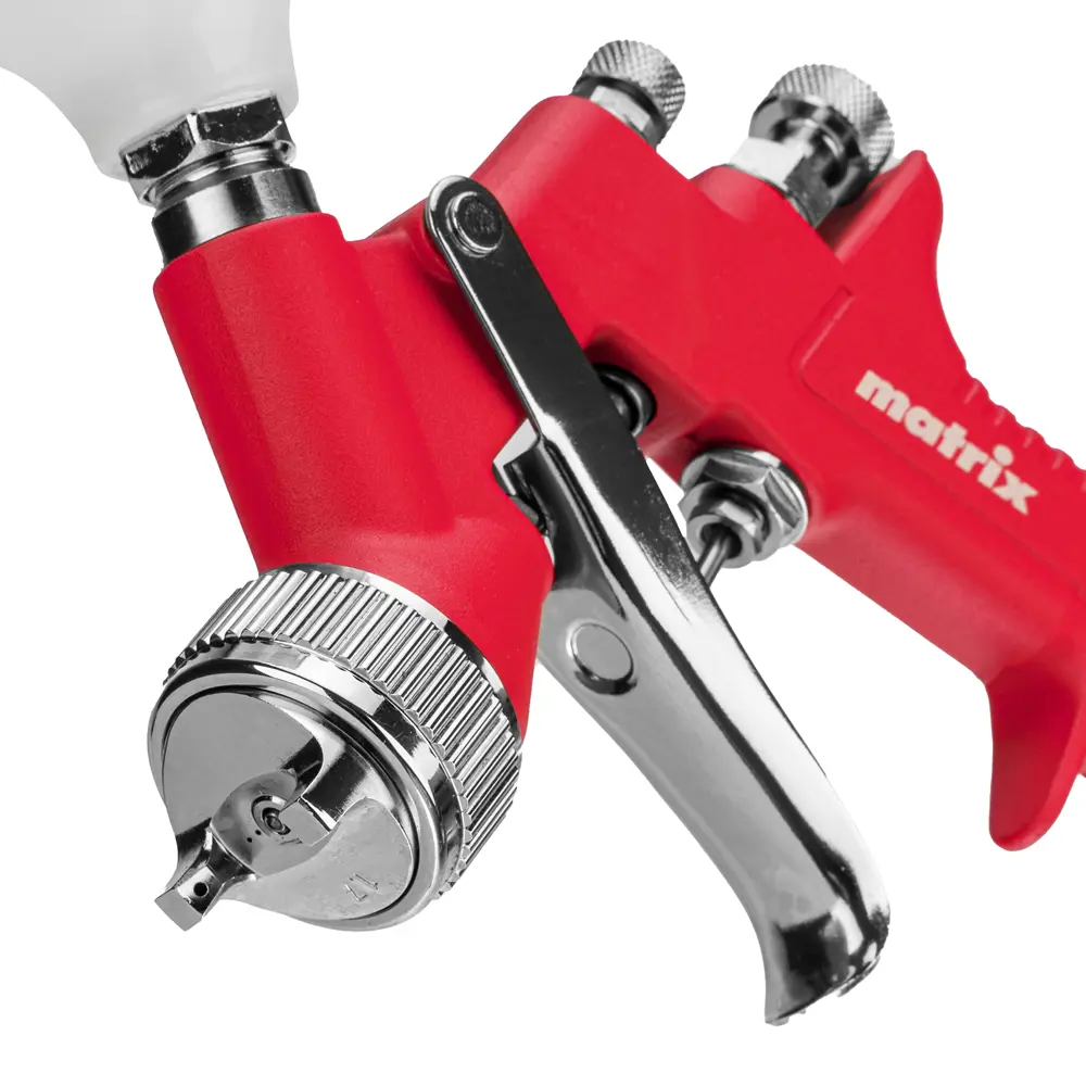 Краскопульт пневматический Matrix 57321 верхний бак 280 л/мин 0.6 л STLM-2080026 - Вид №3