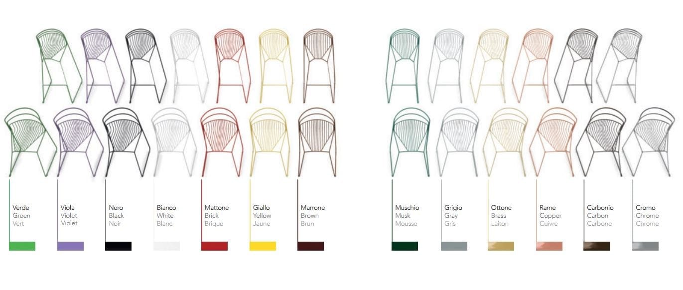 Стальной стул Luxy Rebel ARCH-00029345 - Вид №12