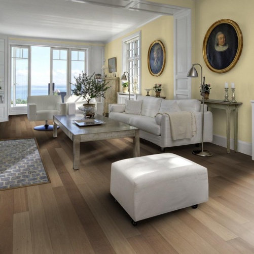 Паркетная доска Kahrs Дуб Дым костра 2600200432 - Вид №15