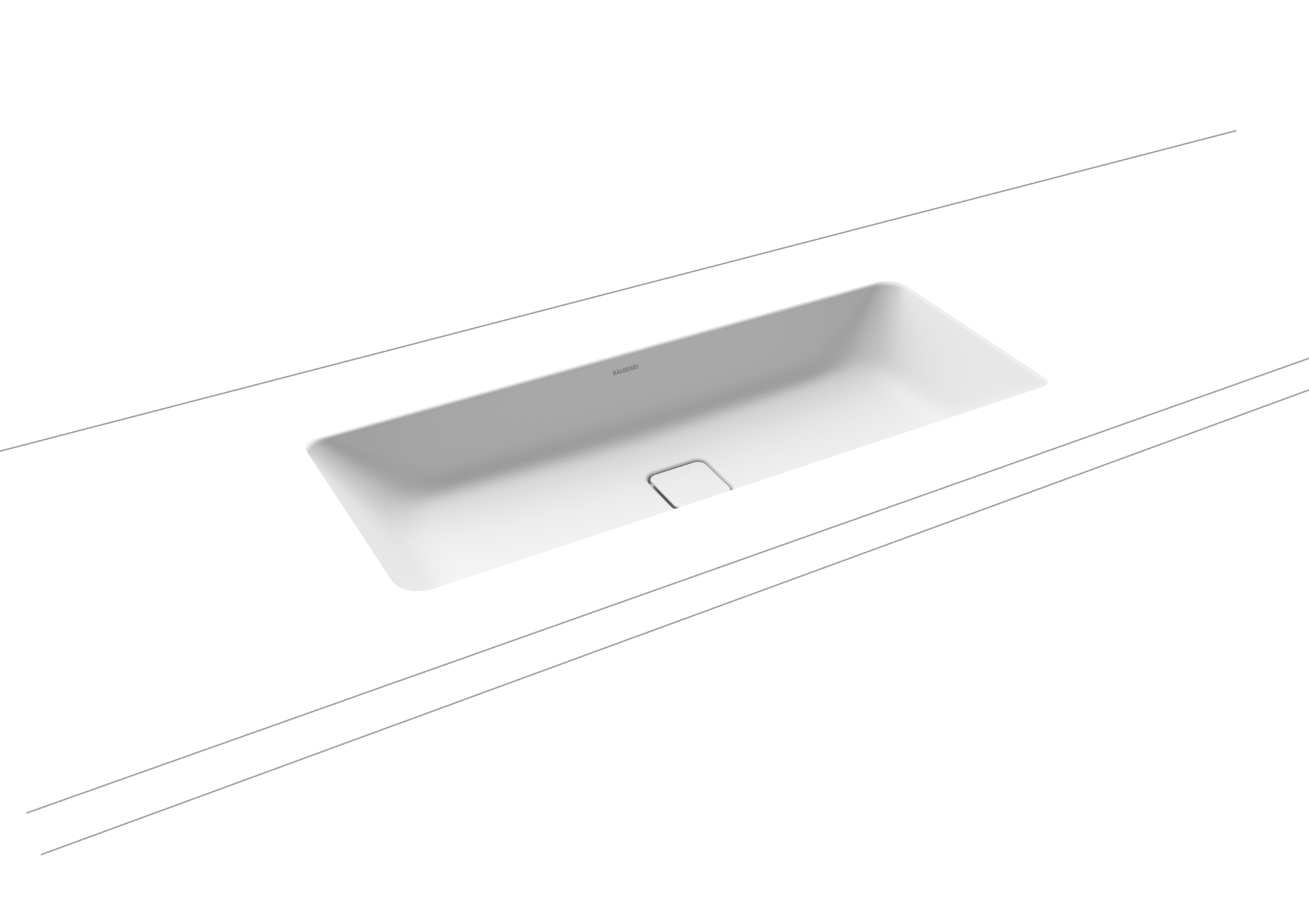 Умывальник KALDEWEI Сталь эмалированная 3088 258 альпийский белый матовый 30883083258