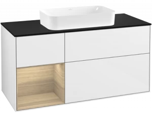 Villeroy&Boch Тумба под раковину Прямоугольная версия F292PCGF Finion Glossy White Lacquer
