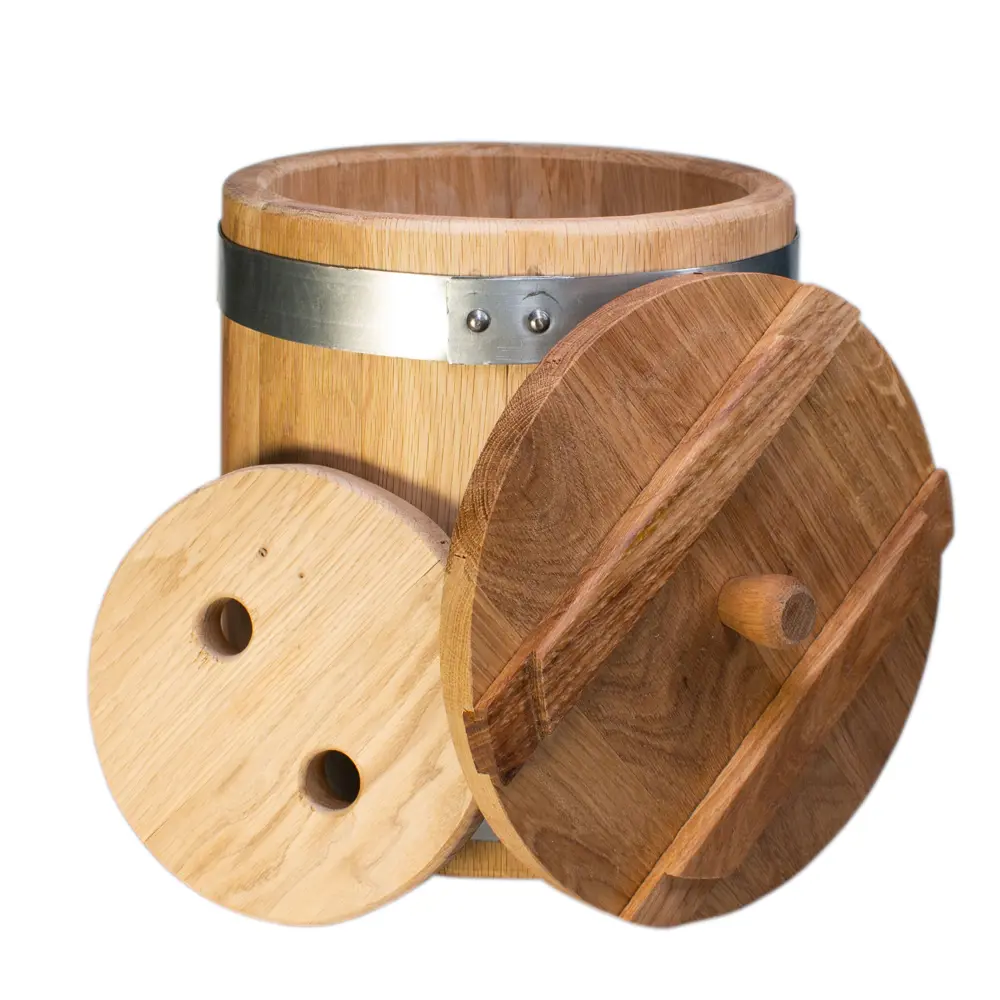 Кадка Santreyd из натурального дуба 10 л для квашения и заготовок 89338880 STLM-0964306 - Вид №1