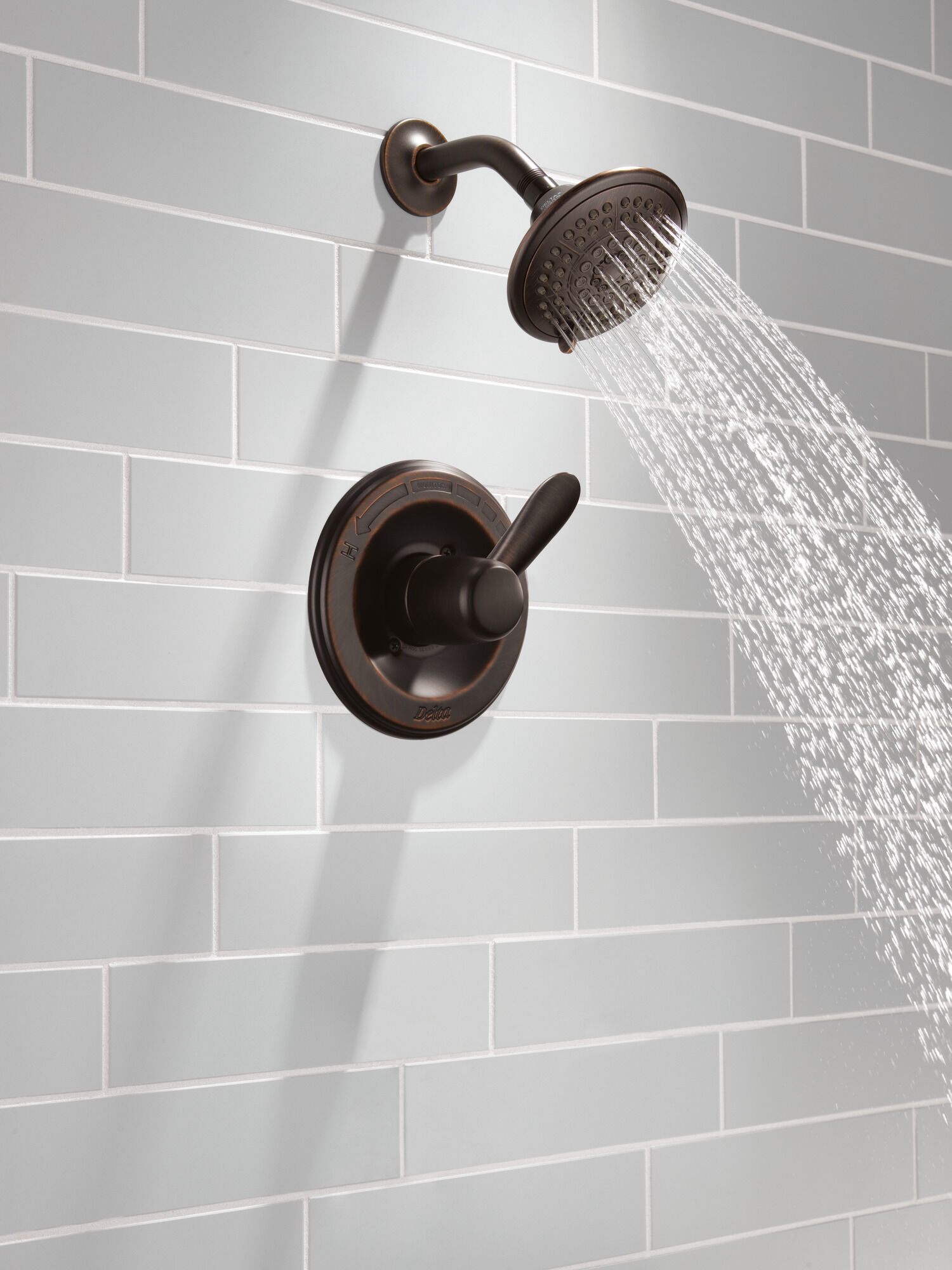T14238-RB Облицовка для душа Monitor® серии 14 Delta Faucet Lahara Венецианская бронза  - Вид №4