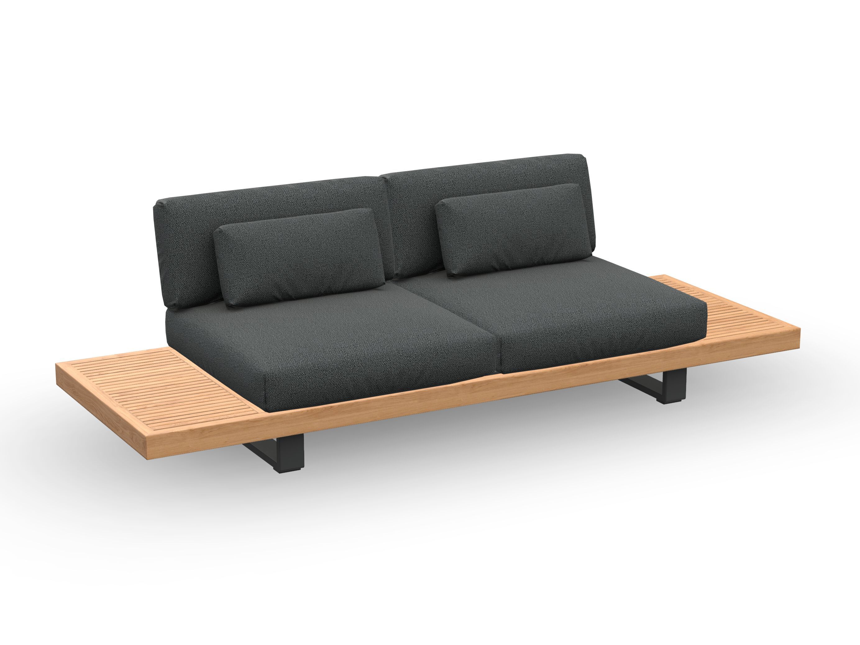 2-местный тканевый садовый диван Jati Kebon Truro ARCH-00038605 - Вид №1