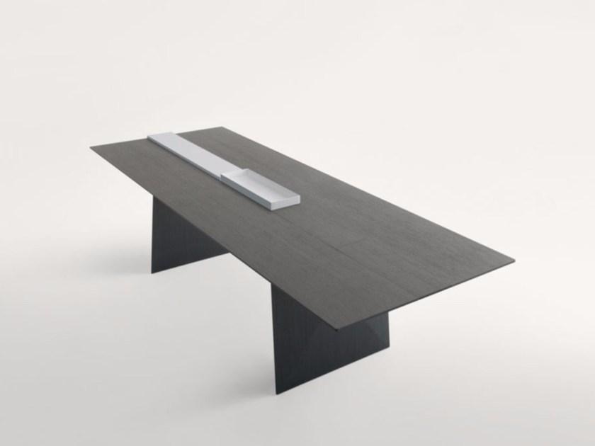 Paola Lenti Прямоугольный деревянный стол sun-id-1380493 - Вид №3