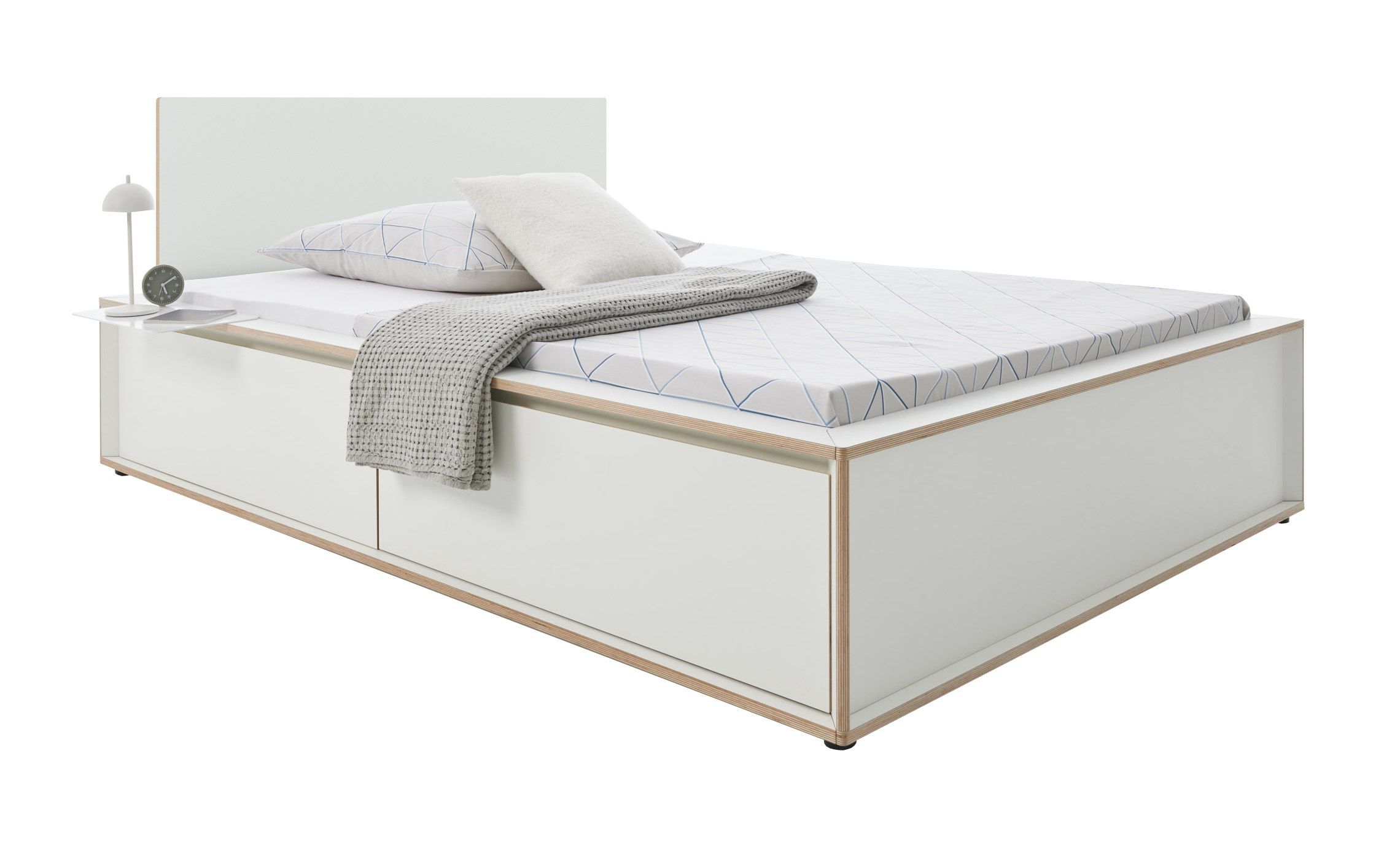 Односпальная кровать для хранения в фанере Müller Small Living SPAZE ARCH-00083318 - Вид №54